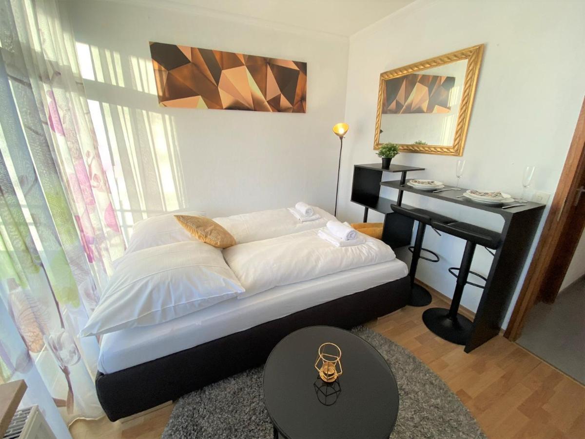 Exclusives Apartment In Bestlage +Netflix +Boxspring 바트푸징 외부 사진