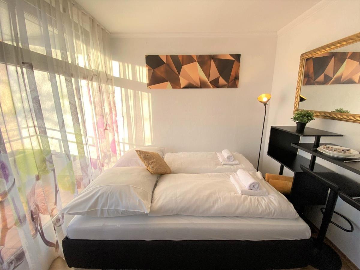 Exclusives Apartment In Bestlage +Netflix +Boxspring 바트푸징 외부 사진